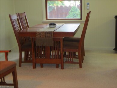 Dining room as seen from the living room.