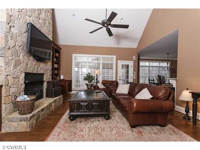 Den/Family/Great Room - Cathedral ceiling with lot