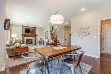 Open Floor Plan with Kitchen, Breakfast Room and G