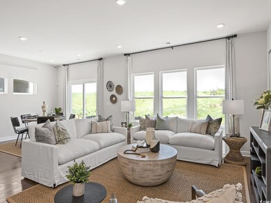 Photo is not of the actual home, but is an inspirational photo of builder’s model home.