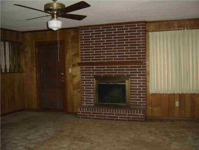 Family room with fireplace