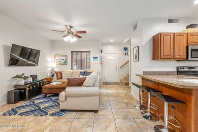 Spacious living room
