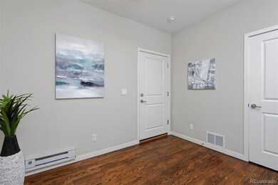 Entry; door to garage on left & closet on right