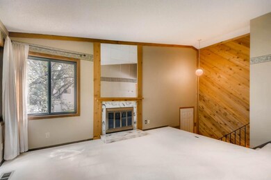 The vaulted ceilings give the space an open feel.