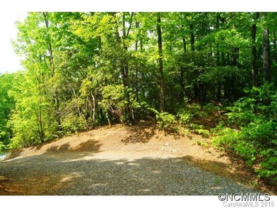 Gravel driveway to build site