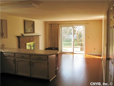 Family Room. Kitchen - Family Room..with gas firep