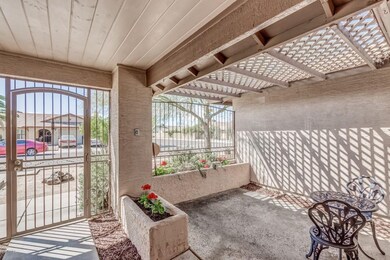Private, Gated Front Courtyard Entry