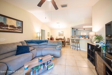 Living and kitchen