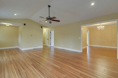 Great Room with Bamboo Floors