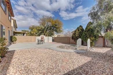 View of yard featuring a patio and fence private y