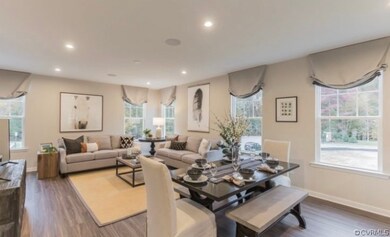 1900 Walmart Way, Midlothian VA 23113 - Dinning and living areas