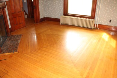 hardwood flooring in living room