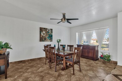 GENEROUS DINING SPACE