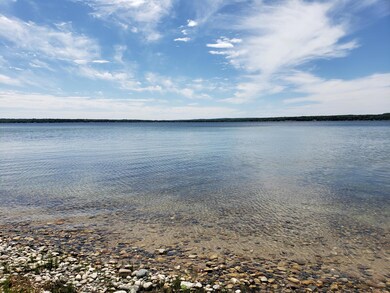 Lake shore in front of home