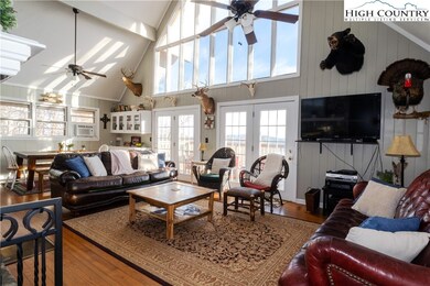 Great Room with long range view.