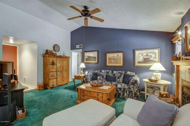 Living Area Hall on Right to Bedrooms