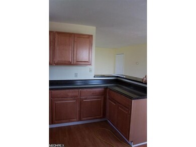kitchen with cherry cabinets