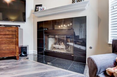 Gas fireplace for those fall nights!