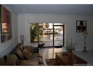 Living room and view of canal