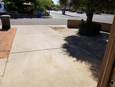 front parking & entrance
