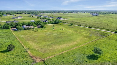 Aerial view with a rural view