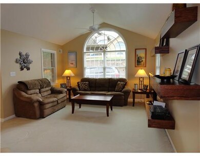 Living Room. Spacious living room features plenty 