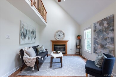 So cozy with gas fireplace!