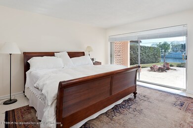 Bedroom with intracoastal views