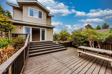 Outdoor patio off living