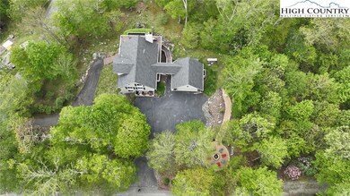 This aerial view of the property includes the newl