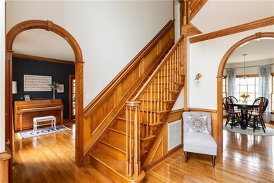 Two story foyer.