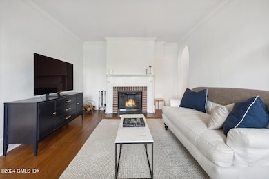 Living Room with Fireplace