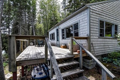 Water-Facing Side of Cottage