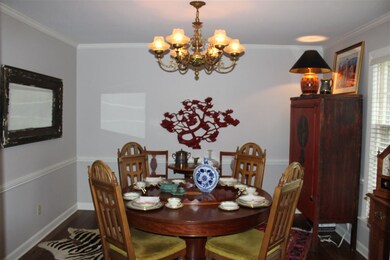 Dining Room has plenty of space for multiple china