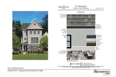 The exterior color pallet is Beautiful and Timeless