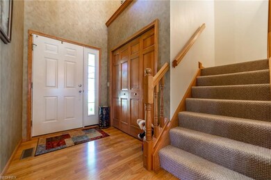 Welcoming two story foyer!