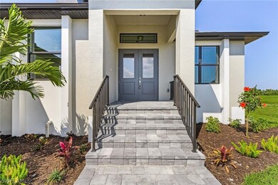 Entrance to property featuring french doors