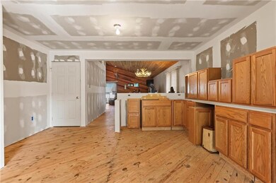 unfinished kitchen
