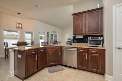Kitchen Island View