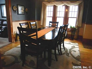 Dining Room. Hardwood floors and lots of natural w