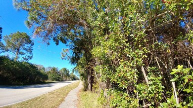 Key lime Blvd lot with sidewalk