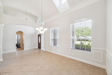 Another view of the dining room looking towards th