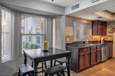 Kitchen eating area