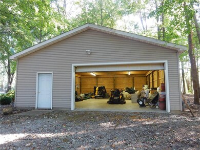 1200 Square foot outbuilding has a cement floor an