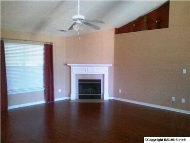 Great room with fireplace