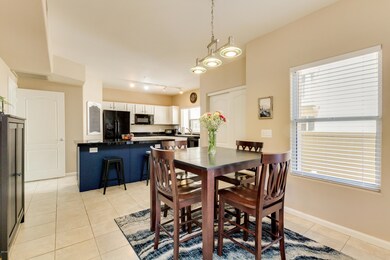 Dining Area Open To Kitchen