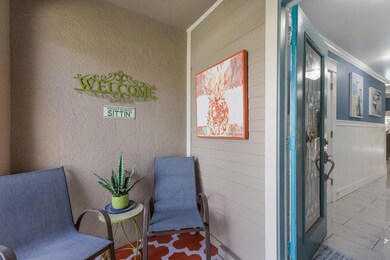 Screened in front porch