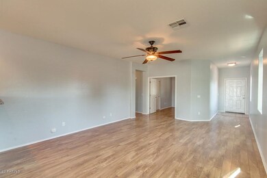 Living Room and Dining area with kitchen