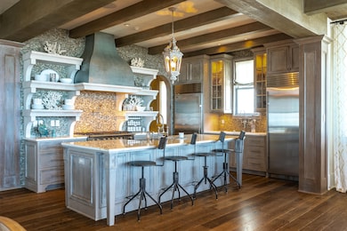Kitchen and Island