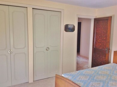 Double closets in 2 of the bedrooms.